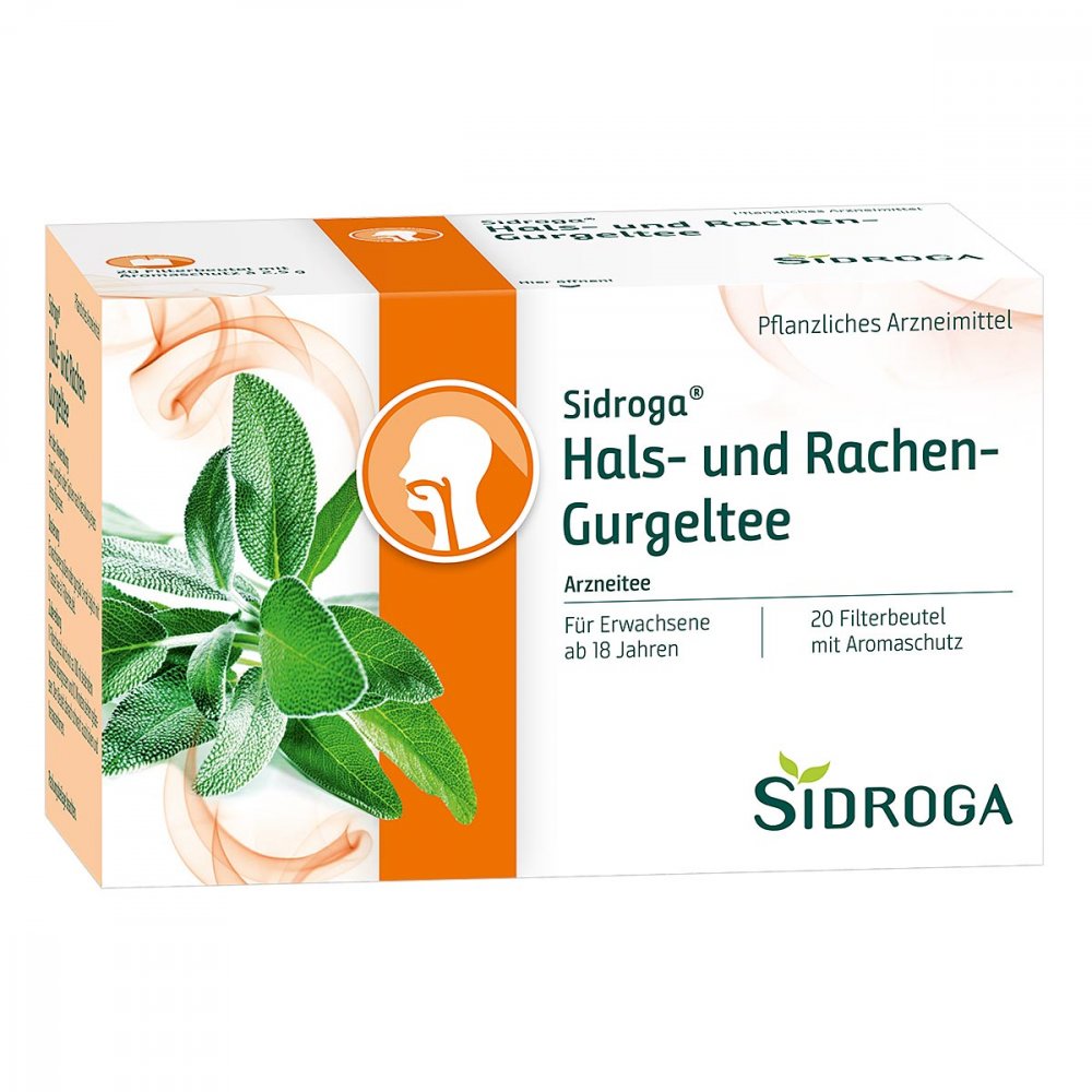 Uriach Germany GmbH Sidroga Hals- und Rachen-Gurgeltee 08871214