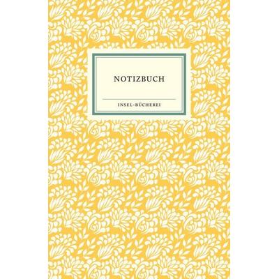 Notizbuch Insel-Bücherei »Blumendekor sonnengelb«
