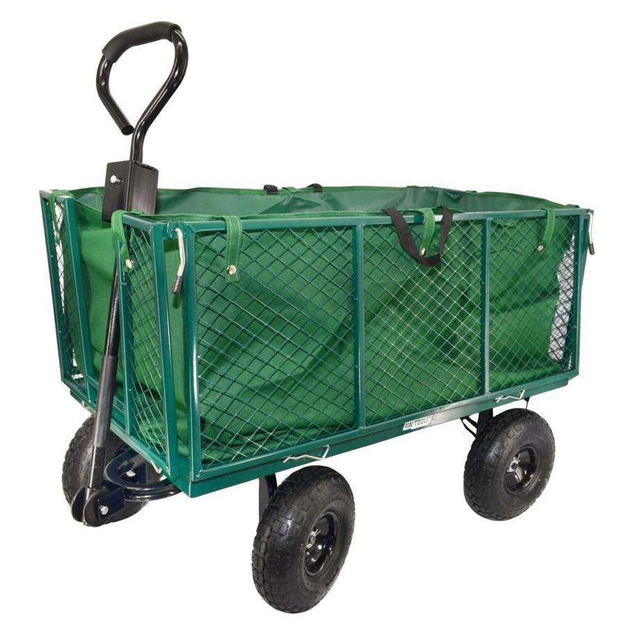 Awtools Wózek Ogrodowy Transportowy Wysoki Z Pokrowcem 300kg (300 kg) (1137414)