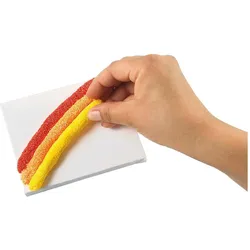 Colorations, Modelliermasse, - Farbiger Foam Clay, 12 Stück