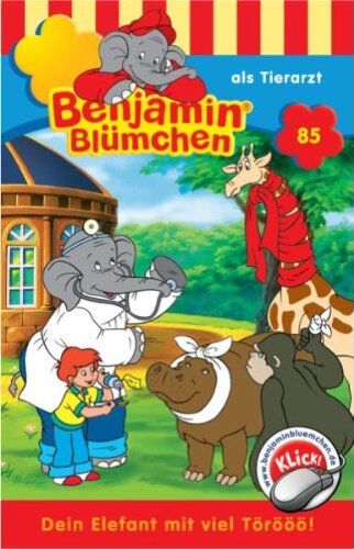 Benjamin Blümchen - Benjamin Blümchen - Folge 85: Als Tierarzt [Musikkassette] [Musikkassette] - Preis vom 09.10.2026 07:28:09 h