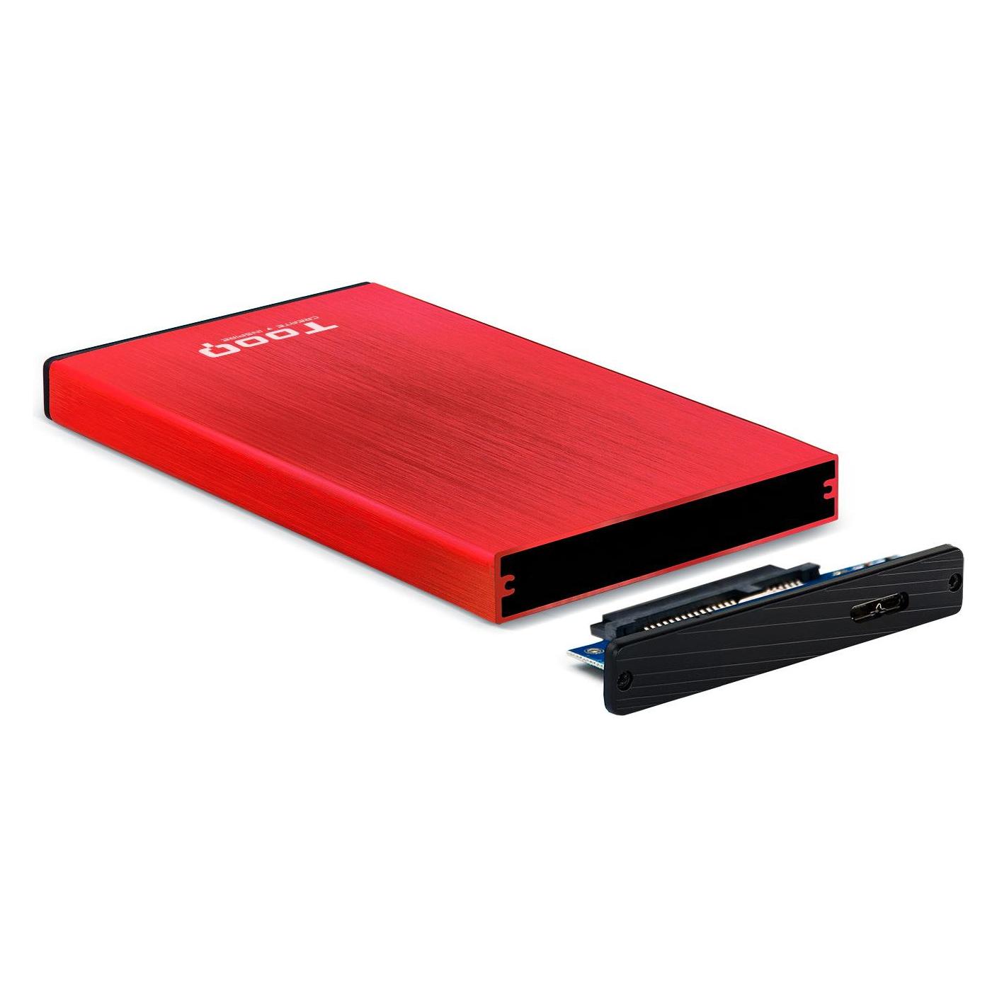 Tooq Technology TQE-2527R Speicherlaufwerksgehäuse HDD-Gehäuse Schwarz (2.5") (TQE-2527R)