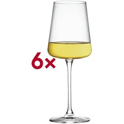 Rona Weinglas Wine 43 Mode 435 ml /-/ 0,2 l 6 Stück transparent, 22.5 cm