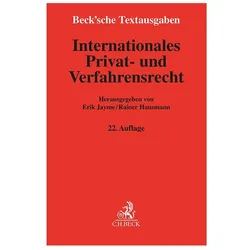 Internationales Privat- und Verfahrensrecht, Fachbücher von Erik Jayme, Rainer Hausmann