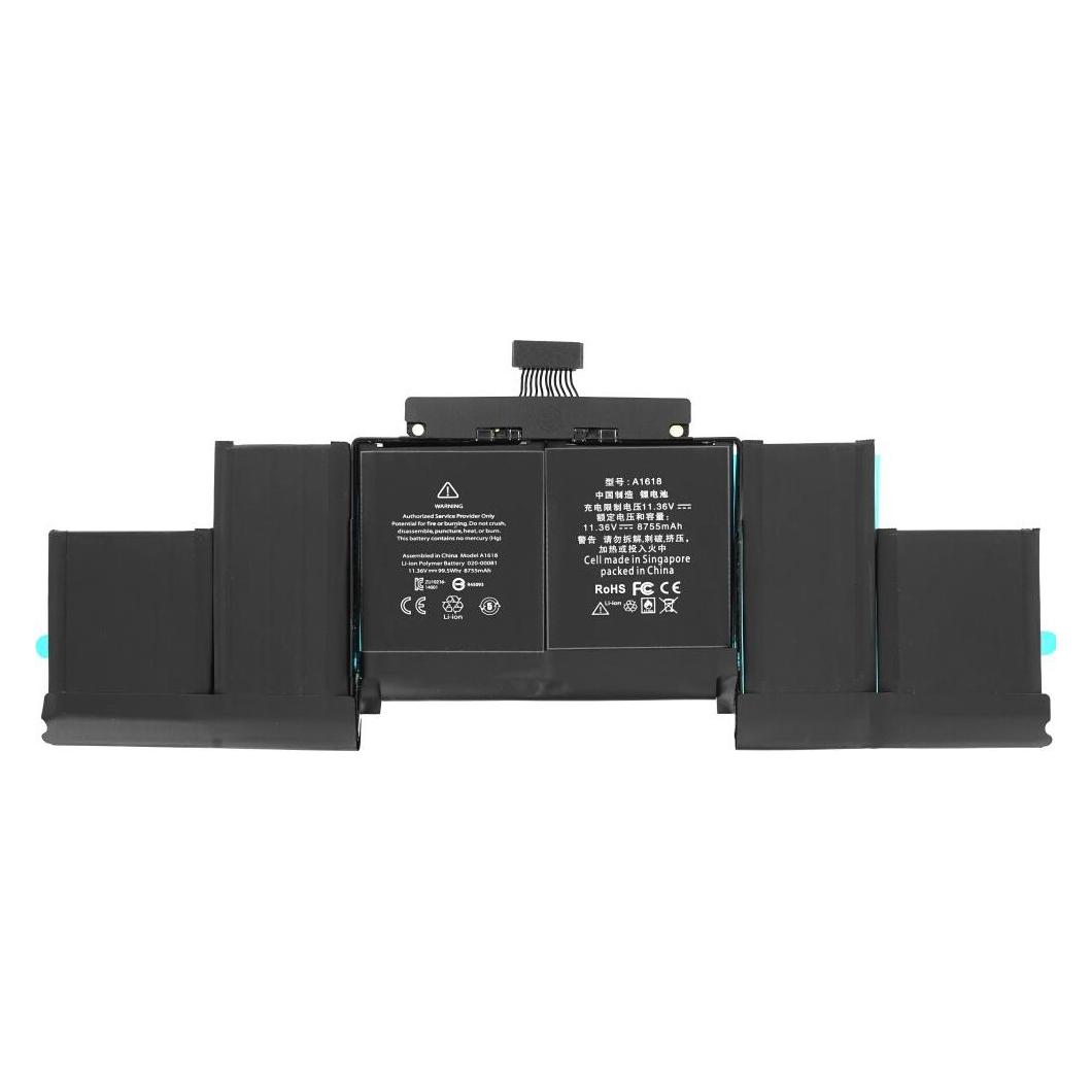 OEM Battery for Macbook Pro 15 inch Retina (2015) (A1398) (6 Zellen, 8755 mAh) (1573)