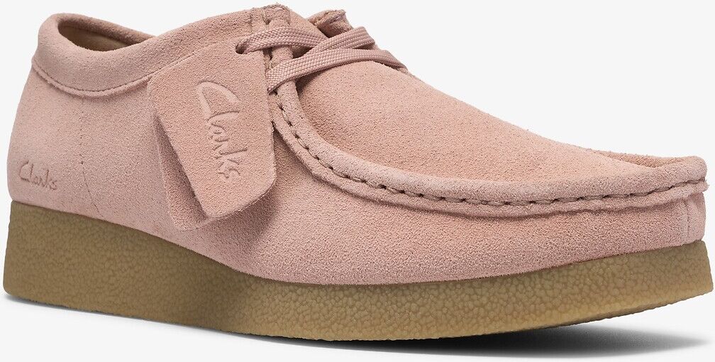 CLARKS Chaussures Wallabee Evo en cuir suédé