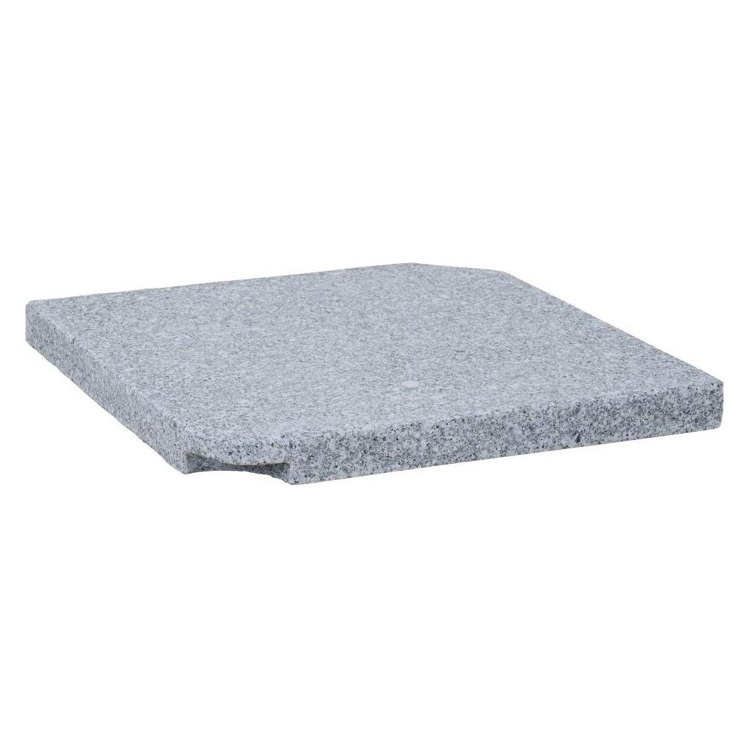 Siena Garden Schirmständer Ennio Platte 22,5 kg light grey (V42412)