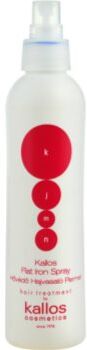 Kallos KJMN Professional Flat Iron Spray spray de proteção para finalização térmica de cabelo 200 ml. KJMN Professional Flat Iron Spray