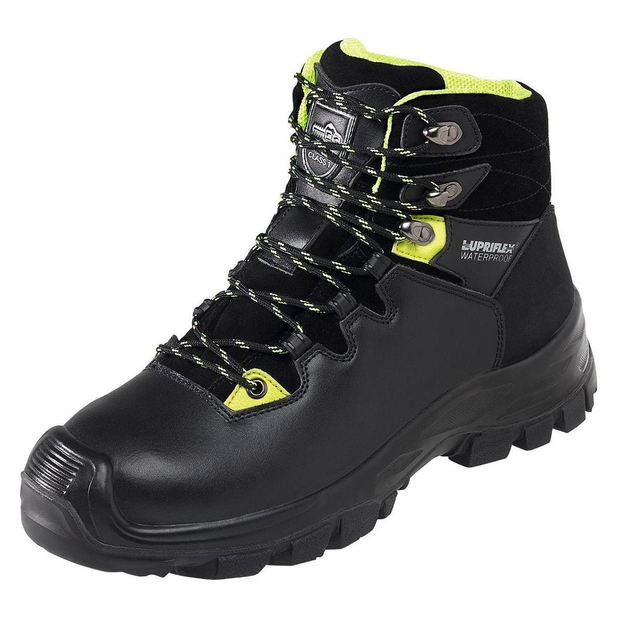 Lupriflex Schnürstiefel schnittfest Grösse 44 Hunter Low 2 in 1 schwarz (S3, 44) (2437-44)