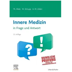 Innere Medizin in Frage und Antwort, Fachbücher von Marco Schupp, A. Maziar Zafari, Theodor Klotz
