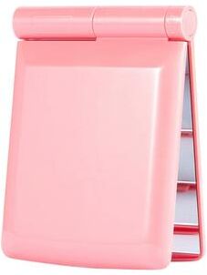 Fusion Finds Portable LED Makeup Mirror With Foldable Stand Travel Lighted Compact Vanity Mirror pink