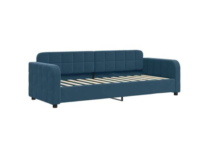 vidaXL Tagesbett Blau 80x200 cm Samt