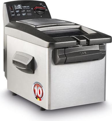 Fritel Turbo SF 4345 frituurpan van roestvrij staal, 4 liter, geschikt voor 5 personen