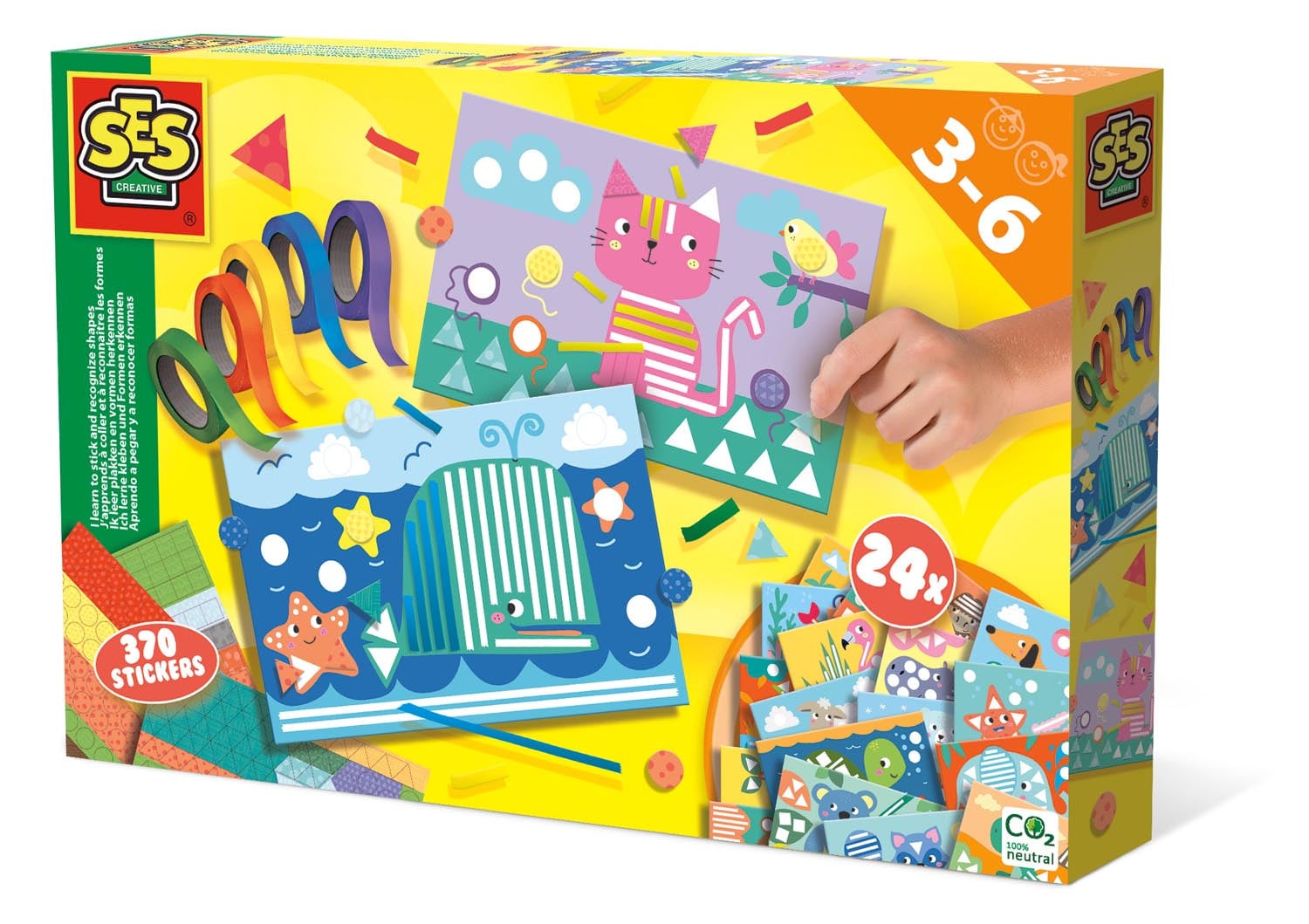 SES Creative 14632 Creatieve set voor kinderen, Meerdere kleuren