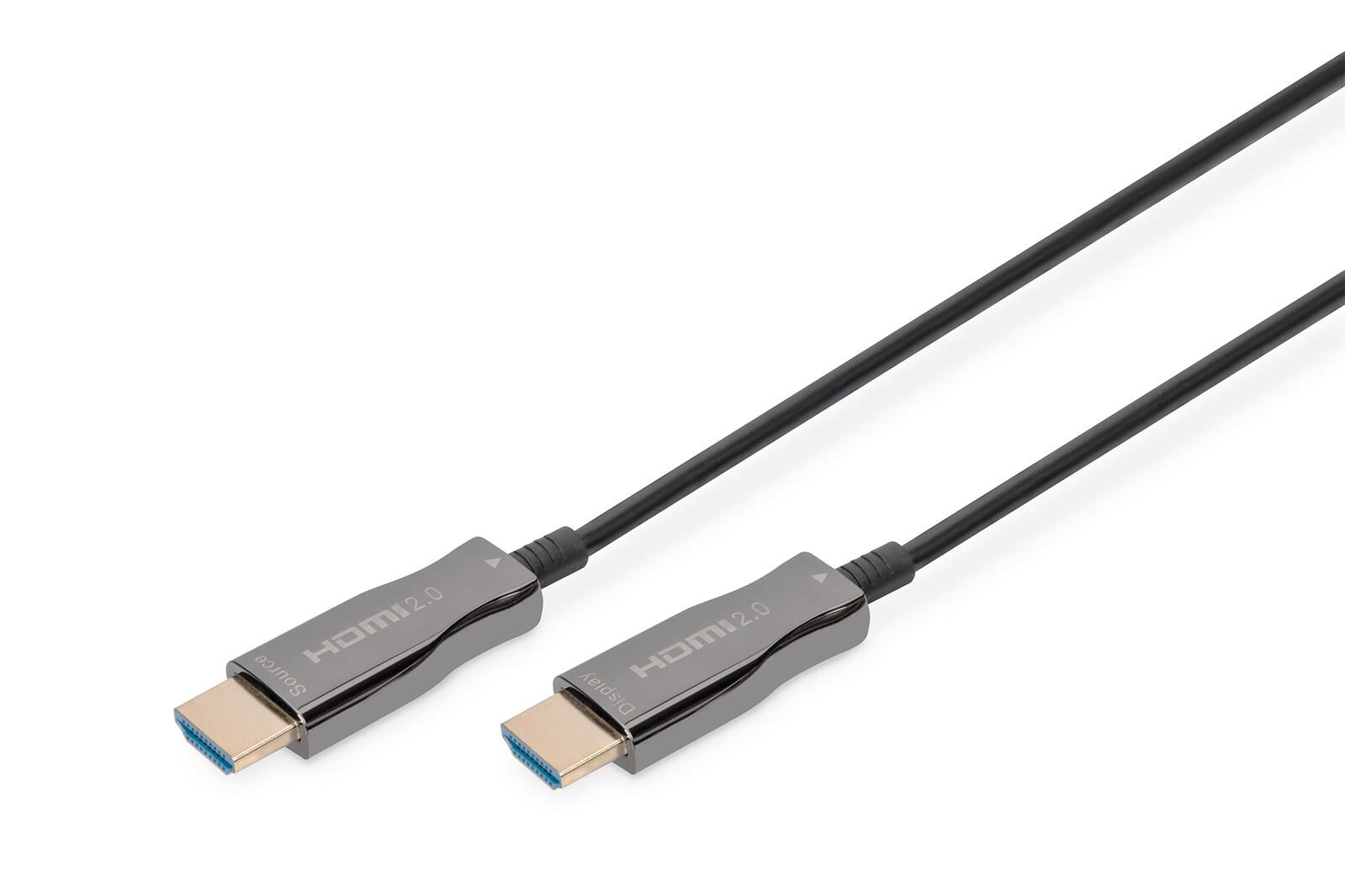 Digitus HDMI AOC Hybrid Glasfaserkabel, UHD 4K, 15 m AK-330125-150-S
