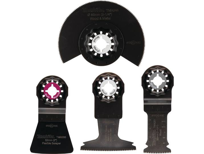 Coffret de 4 accessoires MAKITA B-67505 STARLOCK