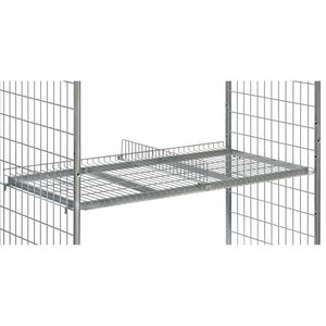 Fetra Trennsteg 28TG6B, für Kommissionierwagen, für Drahtgitterboden mit Tiefe 61 cm