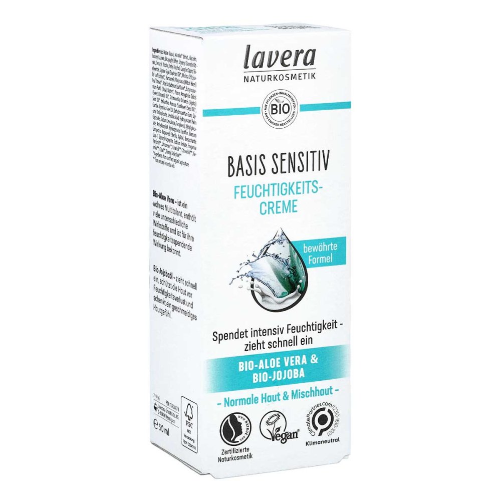 LAVERANA GMBH & Co. KG Lavera Basis Sensitiv Feuchtigkeitscreme 17828074