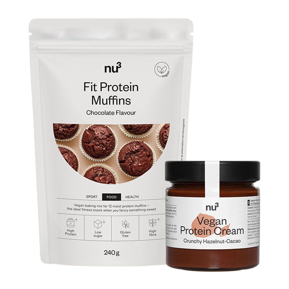 nu3 Fit Vegan Creme + Muffins 1 St Set