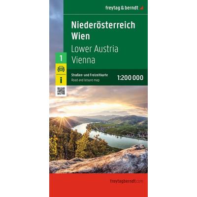 freytag & berndt Straßenkarte Niederösterreich - Wien 1:200.000, Sonstige von , KOMPASS Freytag & Berndt, 978-3-7079-2087-1