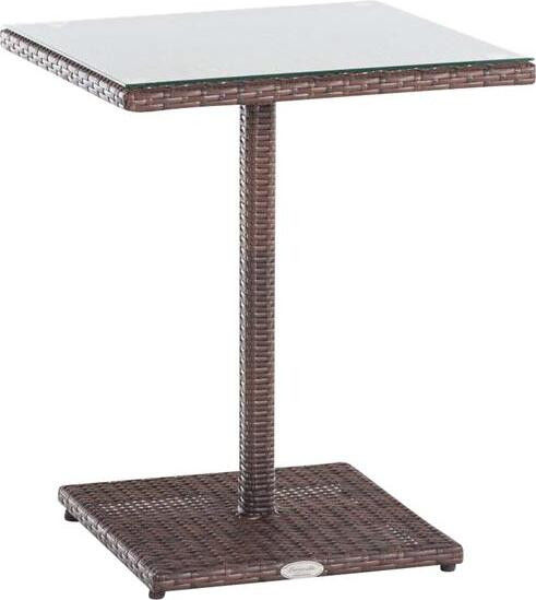 CLP Trading Tisch Palermo Tafel B: 72,5 cm, D: 59 cm, H: 59 cm