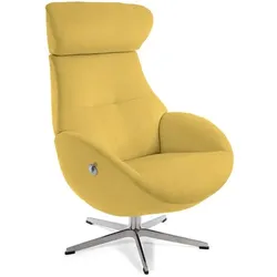 Conform Sessel Globe Stoff Gelb Lemon