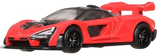 Hot Wheels Fast & Furious McLaren Senna modelauto Die Cast schaal 1:64, Rood, JBL92