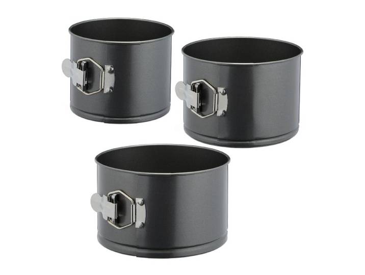 Relaxdays Springform hoch 3er Set