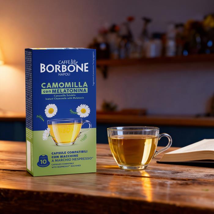CAFFE BORBONE Camomilla E Melatonina Nespresso 10 Caps-multicolore