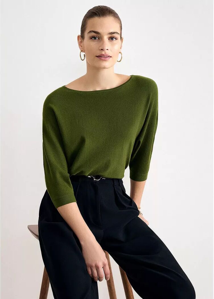 Phase Eight - Pullover, für Damen, Khaki, Größe S