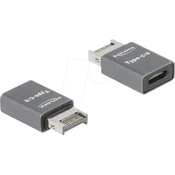 DELOCK 67234 - Adapter USB 10 Gb/s Typ-E Key A Stecker > C Buchse