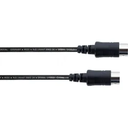 ED 1 AA - Audio Kabel, 5-pol MIDI Stecker > 5-pol MIDI Stecker, 1 m