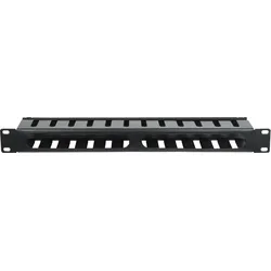 Showgear 1U Cable Management with cap 19"" - 12 Steckplätze