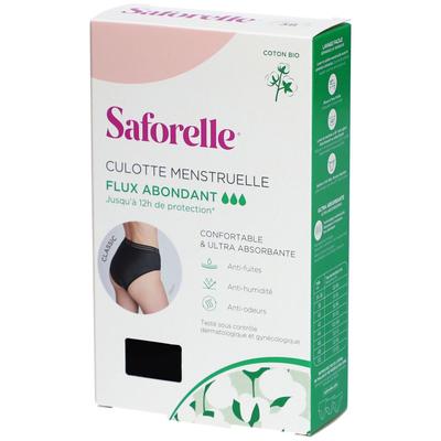 Saforelle Menstruatieslip Hevige Vloed Maat 38 1 St Periodenslip