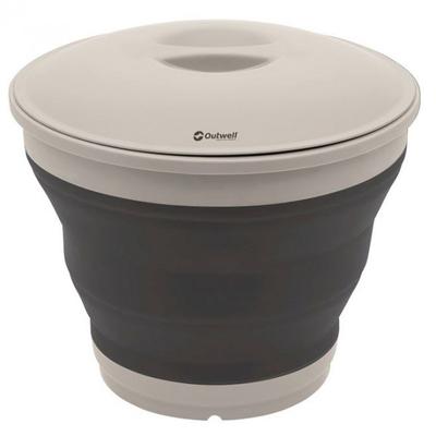 Outwell - Collaps Bucket with Lid - Wasserträger Gr One Size grau