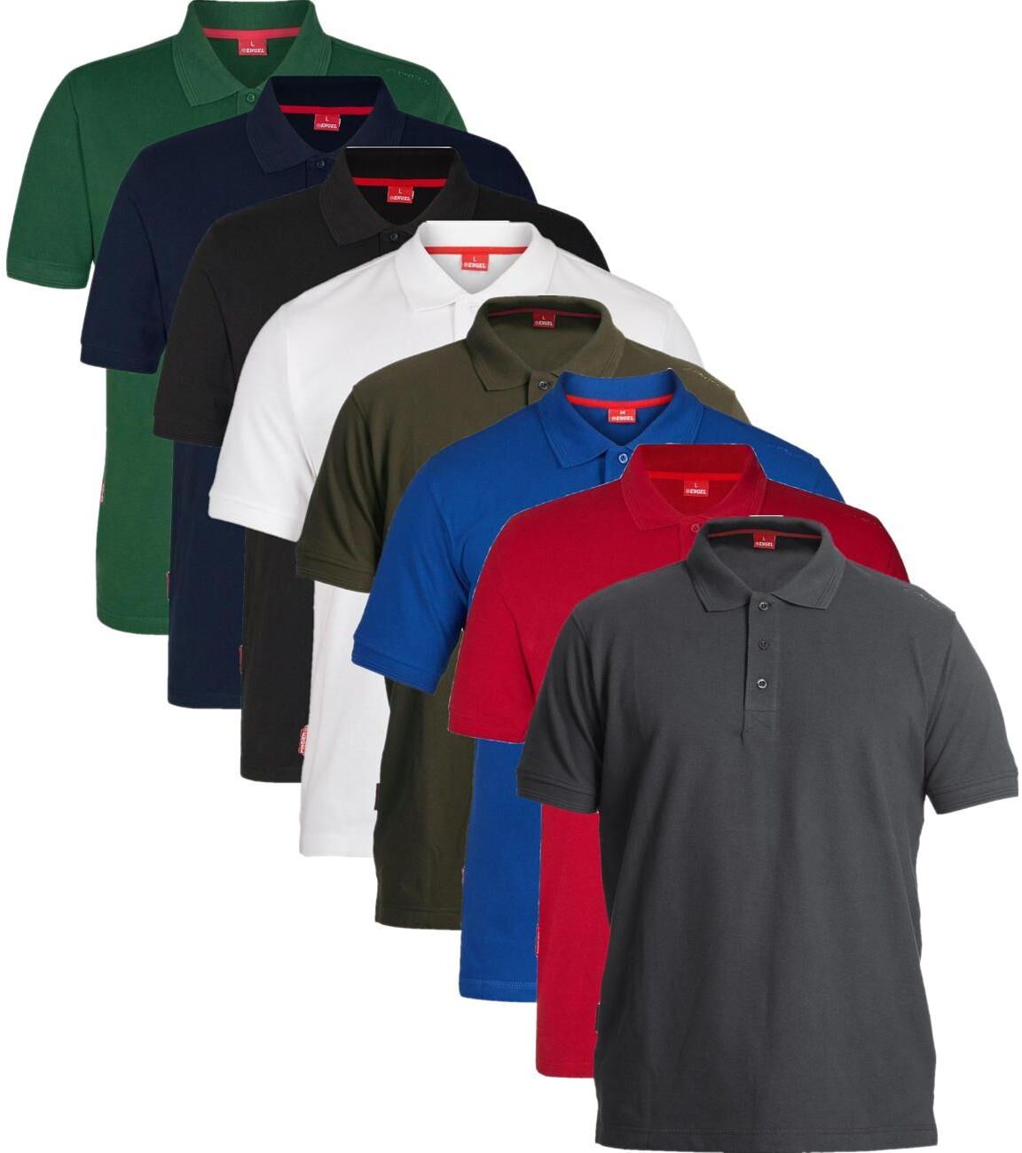 Engel 9045-178 Extend Poloshirt Grøn S