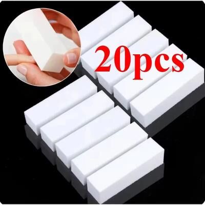 Inspired Finds Professional Nail Buffer And Polisher Blocks 5 10 15 20 Pieces Manicure And Pedicure Nail Art Tools 10pcs Blue