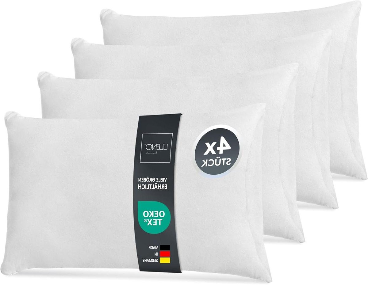 Wit kussen vulling set voor bank decoratie, 30 x 50 cm