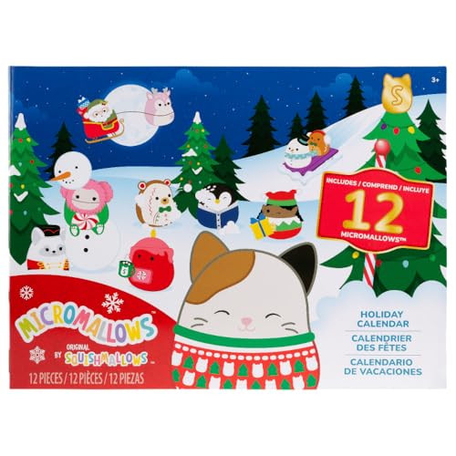 Squishmallows Micromallows 12-daagse adventskalender 2025 Christmas Edition