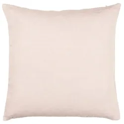 IB Laursen Leinen-Kissenbezug 50x50 cm einfarbig, 50 x 50 cm, rosa
