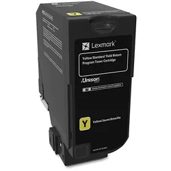 Lexmark 74C2SY0 - toner, yellow (gelb)