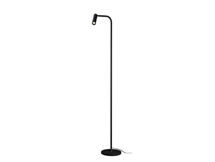 SLV LED Standleuchte KARPO Design Innen-Standleuchte, stilvolle Innenbeleuchtung Indoor-Leuchte dimmbar in 3 Stufen, Lese-Beleuchtung, Indoor-Lampe schwarz mit Premium LED