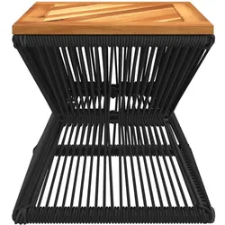 vidaXL, Gartenbeistelltisch + Gartenservierwagen, Dormona