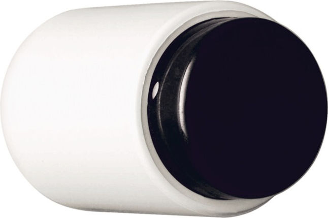 HEWI Butée de porte murale 611.60 Ku. 99 blanc pur L.60mm (611.60 99)