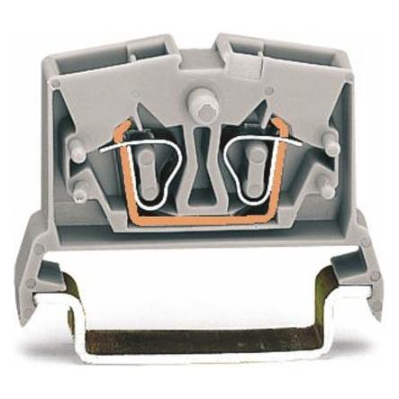 Wago Non-Fuse DIN Rail Term, 24A 800V, Grey (264-731)