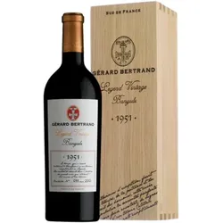 Legend Vintage 1974- Holzkiste Geschenkset - Gerard Bertrand