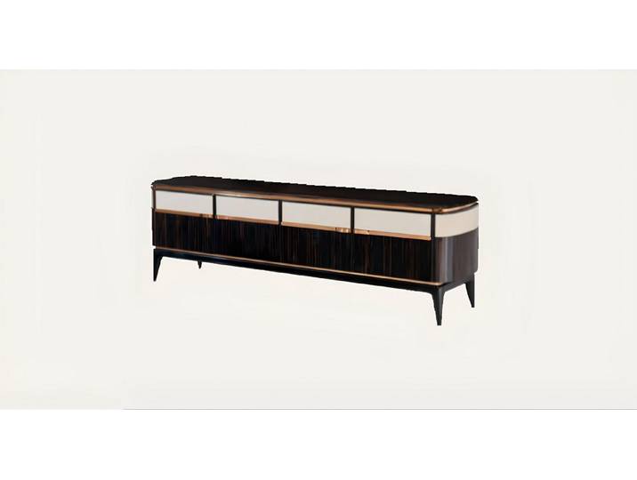 JVmoebel Lowboard Designer RTV-TV-Anrichte in Holz mit modernem Design und Stauraum (Sideboard), Made in Europa