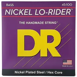 DR Strings Lo-Rider NMLH-45 .045-100 - Saiten E-Bass
