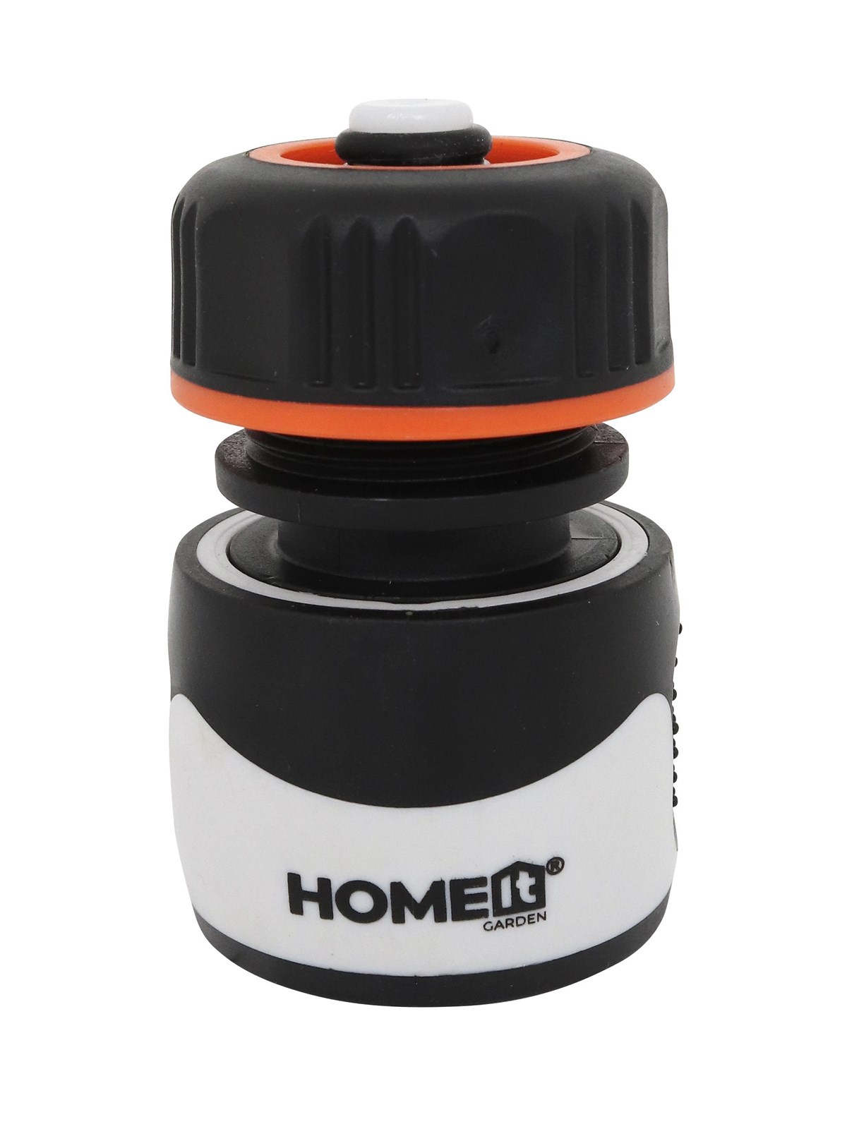 Green>it PLUS PLUS 1/2" hose connector with stop valve