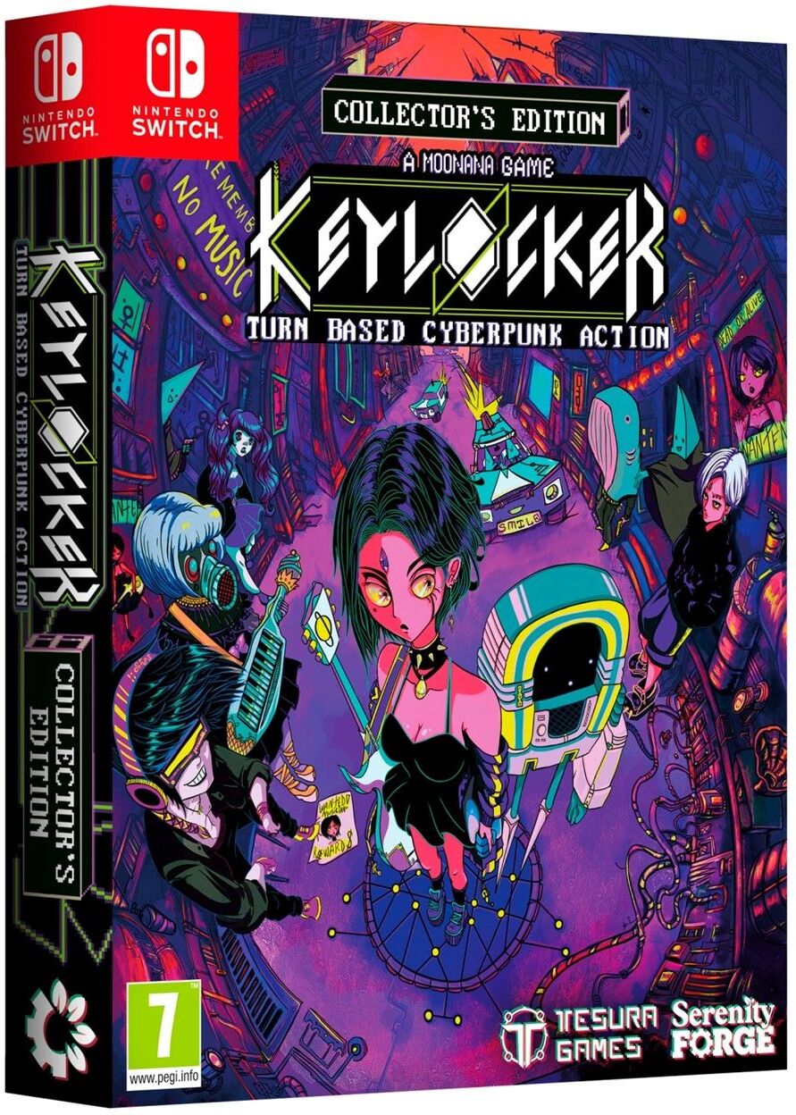 NSW Keylocker:Turn Based Cyberpunk Action-Collector Edition